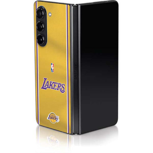 NBA Los Angeles Lakers Jersey Galaxy Z Fold5 5G Skin