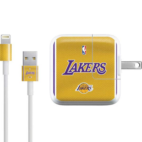 NBA Los Angeles Lakers Jersey iPad Charger (10W USB) Skin