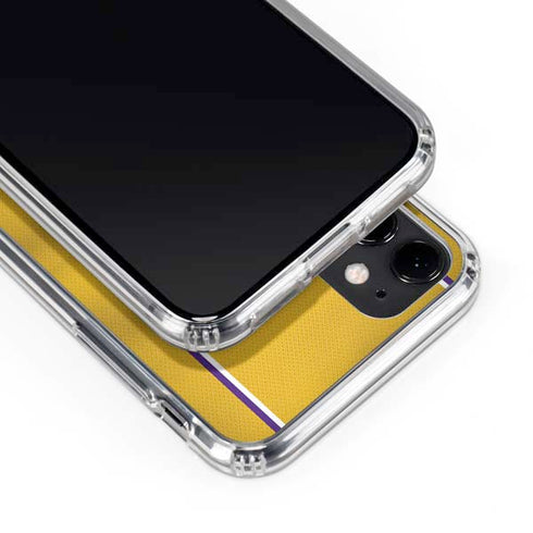 NBA Los Angeles Lakers Jersey iPhone 11 Clear Case