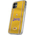 NBA Los Angeles Lakers Jersey iPhone 11 Clear Case