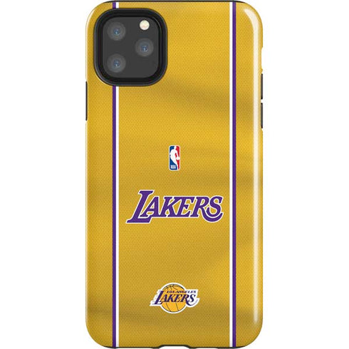 NBA Los Angeles Lakers Jersey iPhone Cases