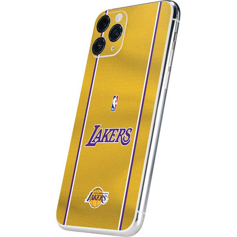 NBA Los Angeles Lakers Jersey iPhone 11 Pro Skin