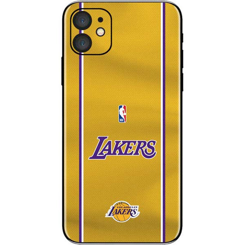 NBA Los Angeles Lakers Jersey iPhone 11 Skin