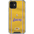 NBA Los Angeles Lakers Jersey iPhone 12 Clear Case