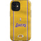 NBA Los Angeles Lakers Jersey iPhone 12 Mini Impact Case