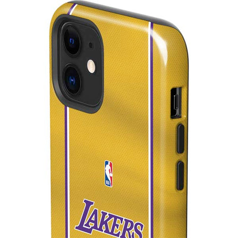 NBA Los Angeles Lakers Jersey iPhone 12 Mini Impact Case
