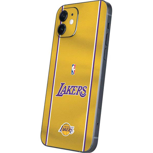 NBA Los Angeles Lakers Jersey iPhone 12 Mini Skin