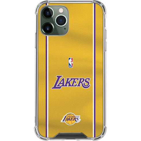 NBA Los Angeles Lakers Jersey iPhone 12 Pro Max Clear Case