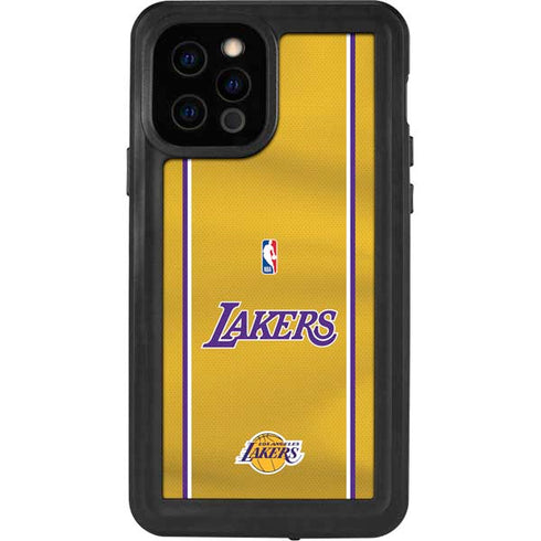 NBA Los Angeles Lakers Jersey iPhone 12 Pro Waterproof Case