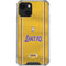 NBA Los Angeles Lakers Jersey iPhone 13 Clear Case