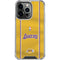 NBA Los Angeles Lakers Jersey iPhone 13 Pro Clear Case