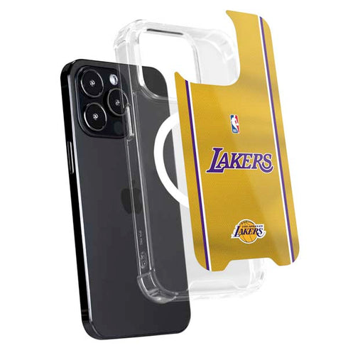 NBA Los Angeles Lakers Jersey iPhone 14 Pro MagSafe Case