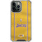 NBA Los Angeles Lakers Jersey iPhone 14 Pro Max Clear Case