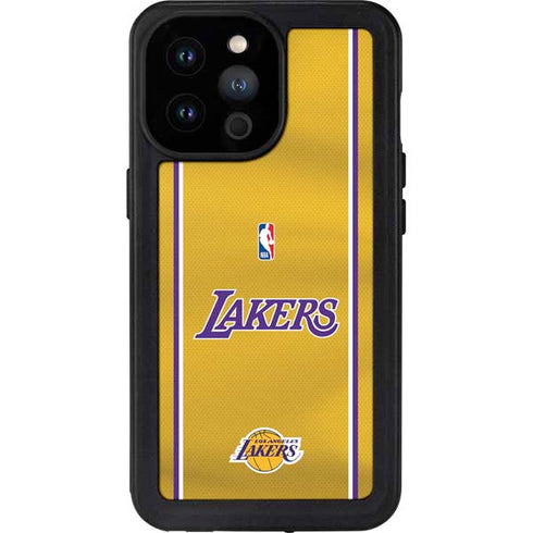NBA Los Angeles Lakers Jersey iPhone 14 Pro Max Waterproof Case
