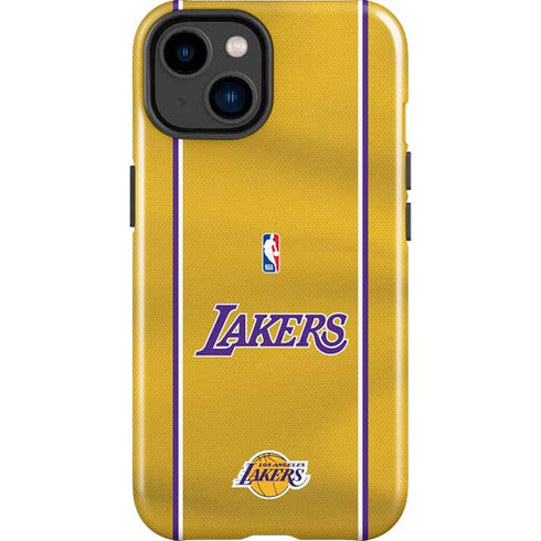 NBA Los Angeles Lakers Jersey iPhone 15 Impact Case