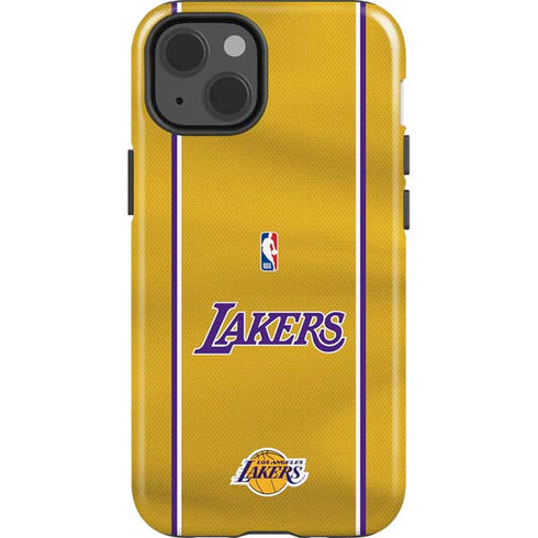 NBA Los Angeles Lakers Jersey iPhone 15 Plus Impact Case