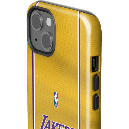 NBA Los Angeles Lakers Jersey iPhone 15 Plus Impact Case