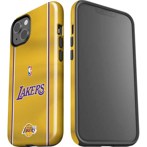 NBA Los Angeles Lakers Jersey iPhone 15 Plus Impact Case