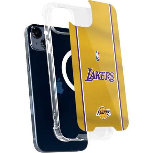 NBA Los Angeles Lakers Jersey iPhone 15 Plus MagSafe Case