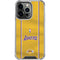 NBA Los Angeles Lakers Jersey iPhone 15 Pro Clear Case