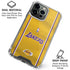 NBA Los Angeles Lakers Jersey iPhone 15 Pro Clear Case