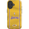 NBA Los Angeles Lakers Jersey iPhone 16 Impact Case