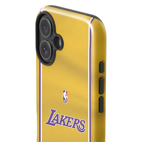 NBA Los Angeles Lakers Jersey iPhone 16 Impact Case