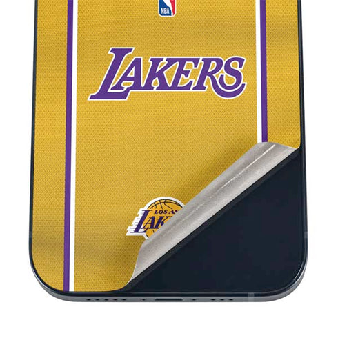 NBA Los Angeles Lakers Jersey iPhone 16 Plus Skin