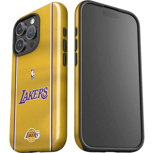 NBA Los Angeles Lakers Jersey iPhone 16 Pro Impact Case