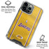 NBA Los Angeles Lakers Jersey iPhone 16 Pro Max Clear Case