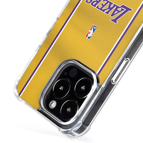 NBA Los Angeles Lakers Jersey iPhone 16 Pro Max MagSafe Case