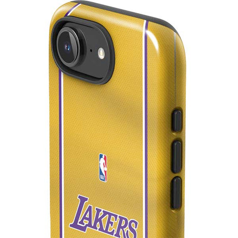 NBA Los Angeles Lakers Jersey iPhone 16e Impact Case