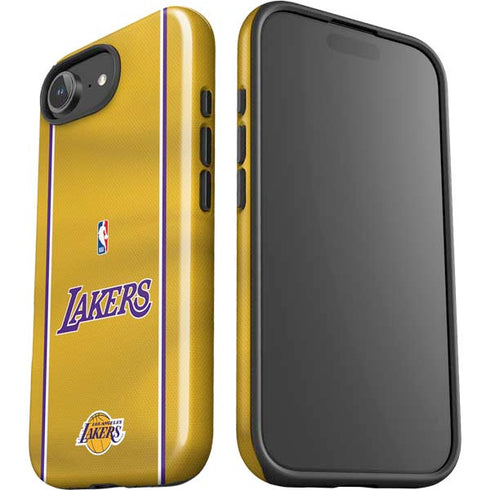 NBA Los Angeles Lakers Jersey iPhone 16e Impact Case