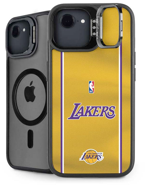 NBA Los Angeles Lakers Jersey iPhone 16e Kickstand Case