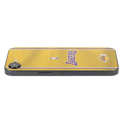 NBA Los Angeles Lakers Jersey iPhone 16e Skin