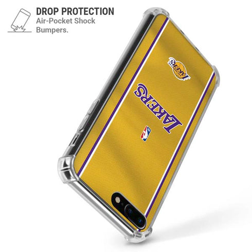 NBA Los Angeles Lakers Jersey iPhone 7/8 Plus Clear Case