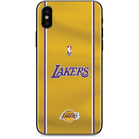 NBA Los Angeles Lakers Jersey iPhone X Skin