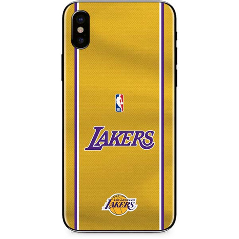 NBA Los Angeles Lakers Jersey iPhone XS Skin