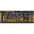 NBA Los Angeles Lakers Jersey K95 RGB PLATINUM Mechanical Gaming Keyboard Skin