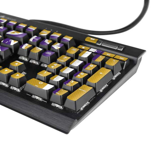 NBA Los Angeles Lakers Jersey K95 RGB PLATINUM Mechanical Gaming Keyboard Skin