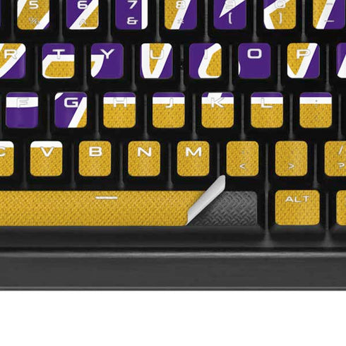 NBA Los Angeles Lakers Jersey K95 RGB PLATINUM Mechanical Gaming Keyboard Skin