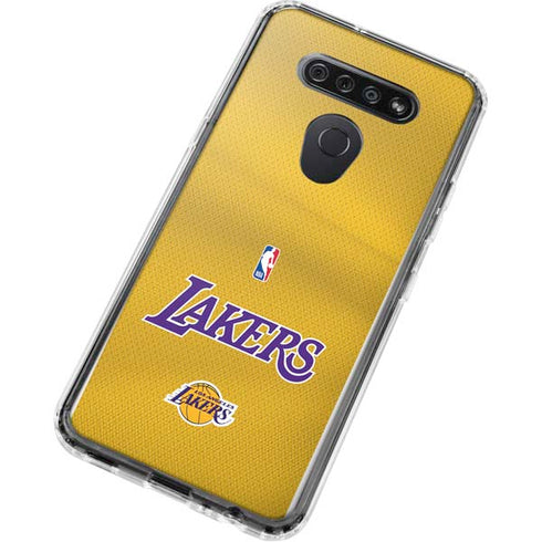 NBA Los Angeles Lakers Jersey LG K51/Q51 Clear Case
