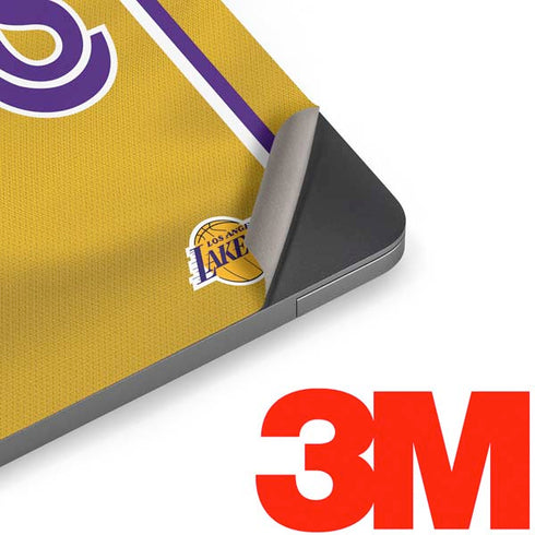 NBA Los Angeles Lakers Jersey Apple MacBook Air Skin