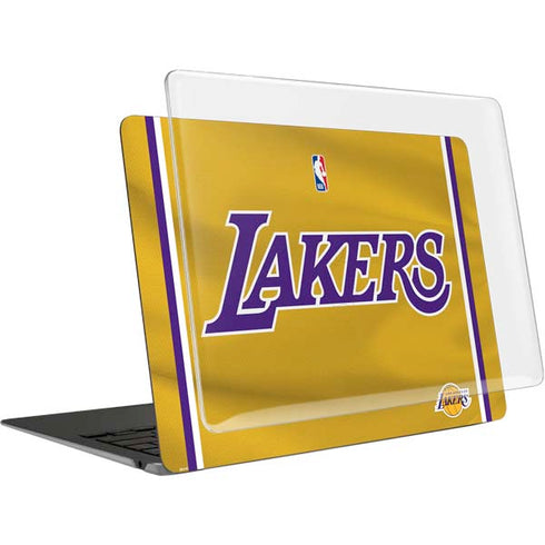 NBA Los Angeles Lakers Jersey MacBook Air 15in (2023-2025) Case plus Skin