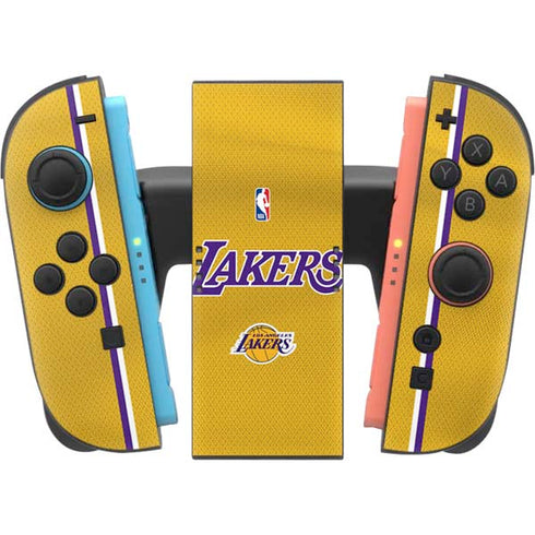 NBA Los Angeles Lakers Jersey Nintendo Switch 2 (2025) Joy-Con Controller Skin