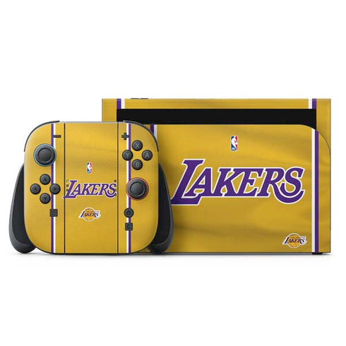 NBA Los Angeles Lakers Jersey Nintendo Switch 2 (2025) with Joy-Con Skin