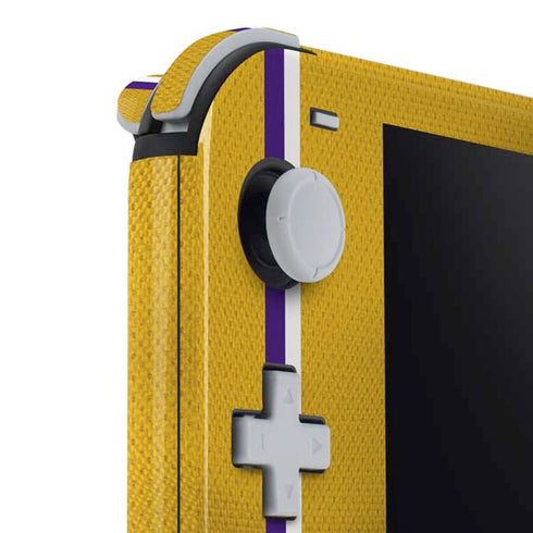 NBA Los Angeles Lakers Jersey Nintendo Switch Lite Skin