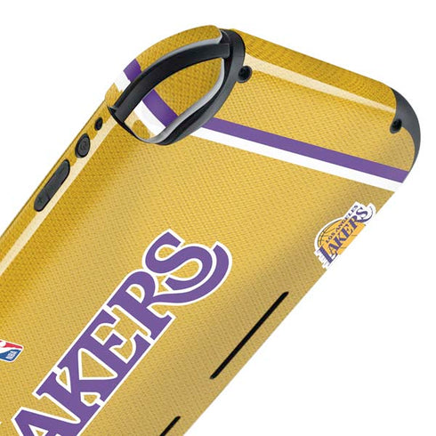 NBA Los Angeles Lakers Jersey Nintendo Switch Lite Skin