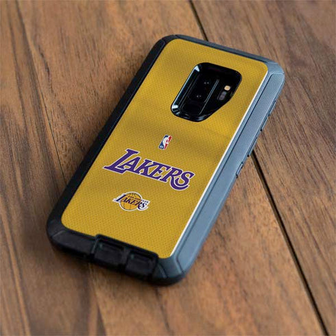 NBA Los Angeles Lakers Jersey Otterbox Defender Galaxy Skin