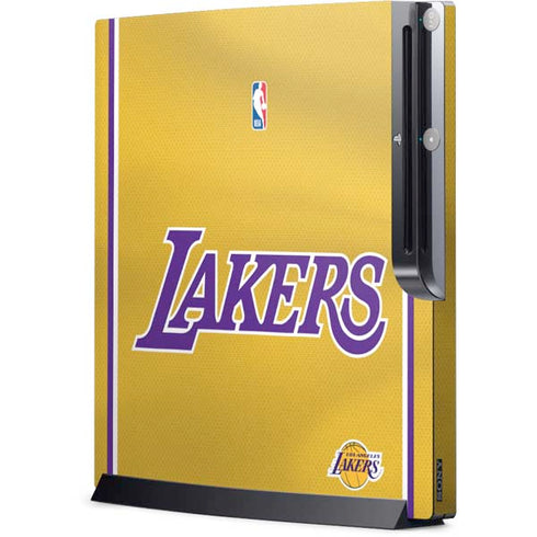 NBA Los Angeles Lakers Jersey Playstation 3 & PS3 Slim Skin